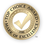 Top Choice Award - Mark of Excellence - 2016